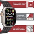 thumbnail image 3 of XIHAMA Magnetic Watch Sport Band - Compatible with Apple Watch Band 49mm 45mm 44mm 42mm Bands for Women Men, Sport Magnetic Silicone Strap for iWatch SE SE2& Series 9/8/7/6/5/4 Ultra 2/Ultra, 3 of 8