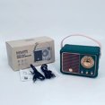 thumbnail image 3 of Bocina Bluetooth Portátil Altavoz retro compatible con Bluetooth Subwoofer clásico Decoración Mini altavoces Likrtyny Para estrenar, 3 of 7