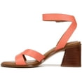 thumbnail image 3 of 27 EDIT Naturalizer Women's Yumi Ankle Straps Heeled Sandal Apricot Blush Leather 12M, 3 of 5