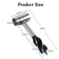 thumbnail image 3 of Outdoor Survival Tool With Leather Bag, Manual Hole Punch Multi-function Tool, Suitable For Camping, Outdoor, Hiking-week, 3 of 4
