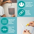 thumbnail image 2 of Medi Grade Cleansing Kit for Adults, 0.53 Gal Capacity – Transparent Reusable Bag with One-Way Valve, 4 Tips, and 5.9 ft Hose – Gentle Personal Hygiene System for Home Use, 2 of 7