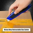 thumbnail image 3 of DIYSELF 2 Pack Utility Knife Box Cutter (Blue), 3 of 6