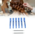 thumbnail image 3 of Pinzas Para Peinar El Cabello, Pinzas Para El Cabello Divisorias Antideslizantes, Agarre Firme, Materiales Que No Se Enganchan, Adecuados Para Cortar El Cabello, Peinar Y, 3 of 7