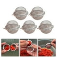 thumbnail image 3 of 5 Pcs Cage à Appâts en Acier Inoxydable Pêche Sans Effort pour Tenir des Appâts Nourrir les Poissons S, 3 of 8