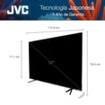 thumbnail image 3 of JVC  Smart TV 55 pulgadas  4K UHD LED  Frameless  Roku TV  Dolby Audio  WiFi  4 HDMI 2 USB AV  Netflix YouTube Prime Video  Modelo SI55URF, 3 of 8
