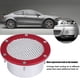 thumbnail image 5 of Rejilla universal para conducto de aire de carreras de coches, entrada de ventilación para parachoques para entrada de aire frío (rojo), 5 of 8