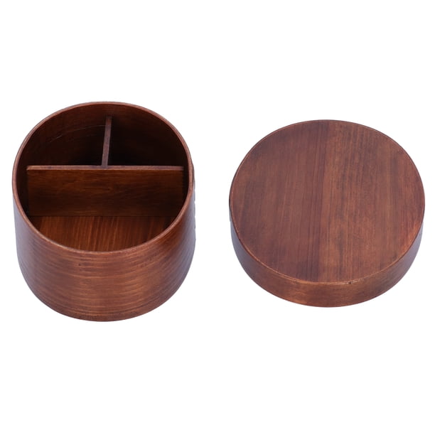 Caja Bento, Contenedor Bento De Madera Cómodo Fácil De Limpiar Para Estudiantes Para Trabajadores ANGGREK Otros