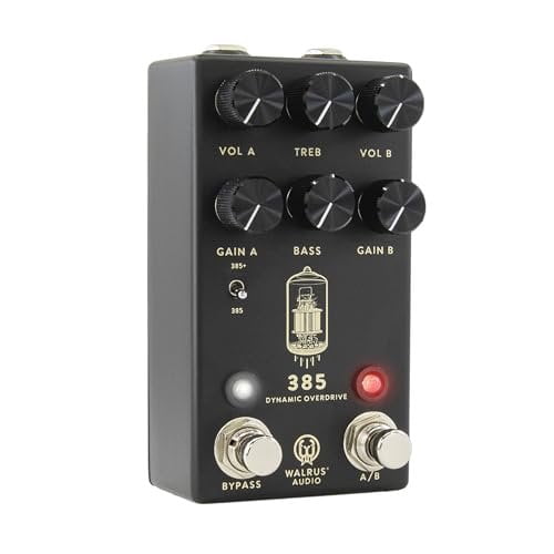 Walrus Audio 385 MKII Overdrive Effects Pedal Black