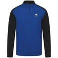 thumbnail image 2 of Men's Levelwear Royal Buffalo Sabres Bayou Insignia Core Quarter-Zip Pullover Top, 2 of 3