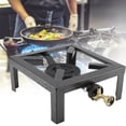thumbnail image 3 of Quemador de Gas individual grande portátil para exteriores, cocina con anillo de ebullición de hierro fundido, estufa de Catering para acampada, 3 of 8