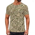 thumbnail image 2 of COSFO Summer Shirts for Men Camouflage Short Sleeve Tops Crew Neck Soft Regular Fit Mens Graphic Tees, 2 of 9