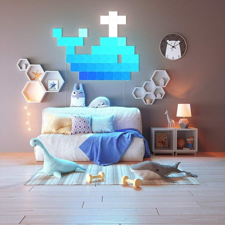 Nanoleaf - Canvas Expansion Pack - 4 Lights Panels - Multicolor