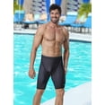 thumbnail image 5 of K898 Men's Swim Jammers UPF50+, Swim Training Printed Jammer Swimsuit Endurance Compression for Men (Geometry Strip, M), 5 of 7