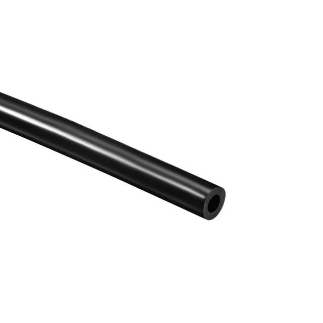 Tubo de silicona, 3/16 pulgadas (5mm) ID X 3/8 pulgadas (9mm) OD 9.8ft 3 Metros Tubo de goma flexible para transferencia de bomba Negro