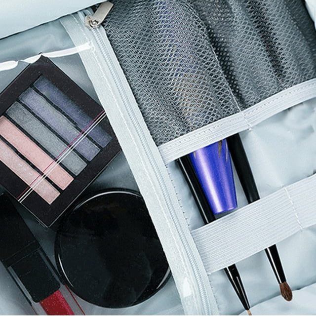 Becaristey Sacs de Rangement pour Vernis à Ongles Faciles à Transporter Faits de Polyester, Pratique et Robuste, Feuille de base Noire