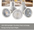 thumbnail image 3 of Focos LED COB regulables, lámparas GU10, GU5.3, MR16, 220V, 110V, ampolla de 7W para el hogar y el dormitorio, 5 piezas, 3 of 4
