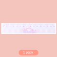 thumbnail image 1 of Transparent Ruler Thickened Ruler Innovative Design High-quality Materials Practical And Creative Easy To Use Drawing Tool 15cm Style D, 1 of 6