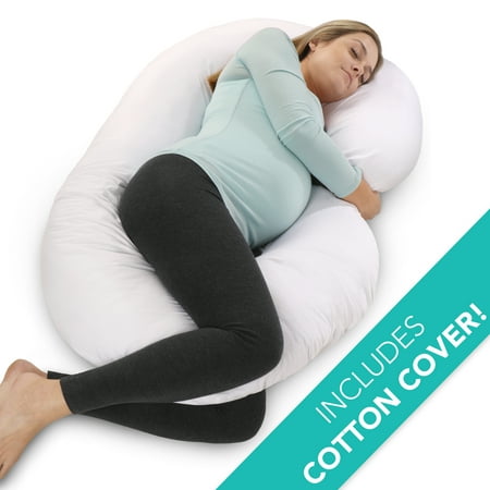 Pharmedoc Pregnancy Pillow C Shaped Maternity Body Pillow For