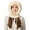 Beige, variant on Women's 3-in-1 Ribbed Knit Hat with Integrated Scarf, Winter Face Mask Beanie, Thermal Ear Flap Trapper Cap, Cold Weather Balaclava Style, Unisex Outdoor Winter Gear - Beige