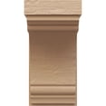thumbnail image 2 of 12"W x 12"D x 24"H Wide Warren Rough Cedar Woodgrain TimberThane Corbel, Primed Tan, 2 of 6