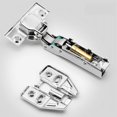 thumbnail image 2 of Amortiguación de la bisagra de acero inoxidable 304 para puerta de gabinete, engrosamiento hidráulico, fuerza de dos etapas, accesorios de hardware para bisagras de aeronaves, 2 of 2