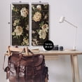 thumbnail image 3 of Stupell Vintage French Typography Flowers Botanical & Floral Painting Gallery Wrapped Canvas Print Wall Art, Set of 2, 3 of 7