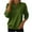 A01-Green, variant on Half Zip Sweatshirts Women Quilted Pullover Tops Crew Neck Long Sleeve Tunics Solid Casual Fashion Fall Sweatshirts