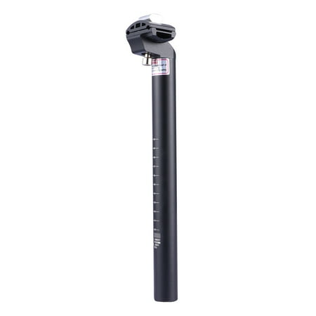 Fixed Gear Bmx 30.8mm Aluminum Alloy MTB Seatpost Mountain Bike Bike Seat Tube Seat Post for Most Bicycle Road Bike Downhill Bike Track Bike Fixed Gear MTB MTN BMX (Black) ()