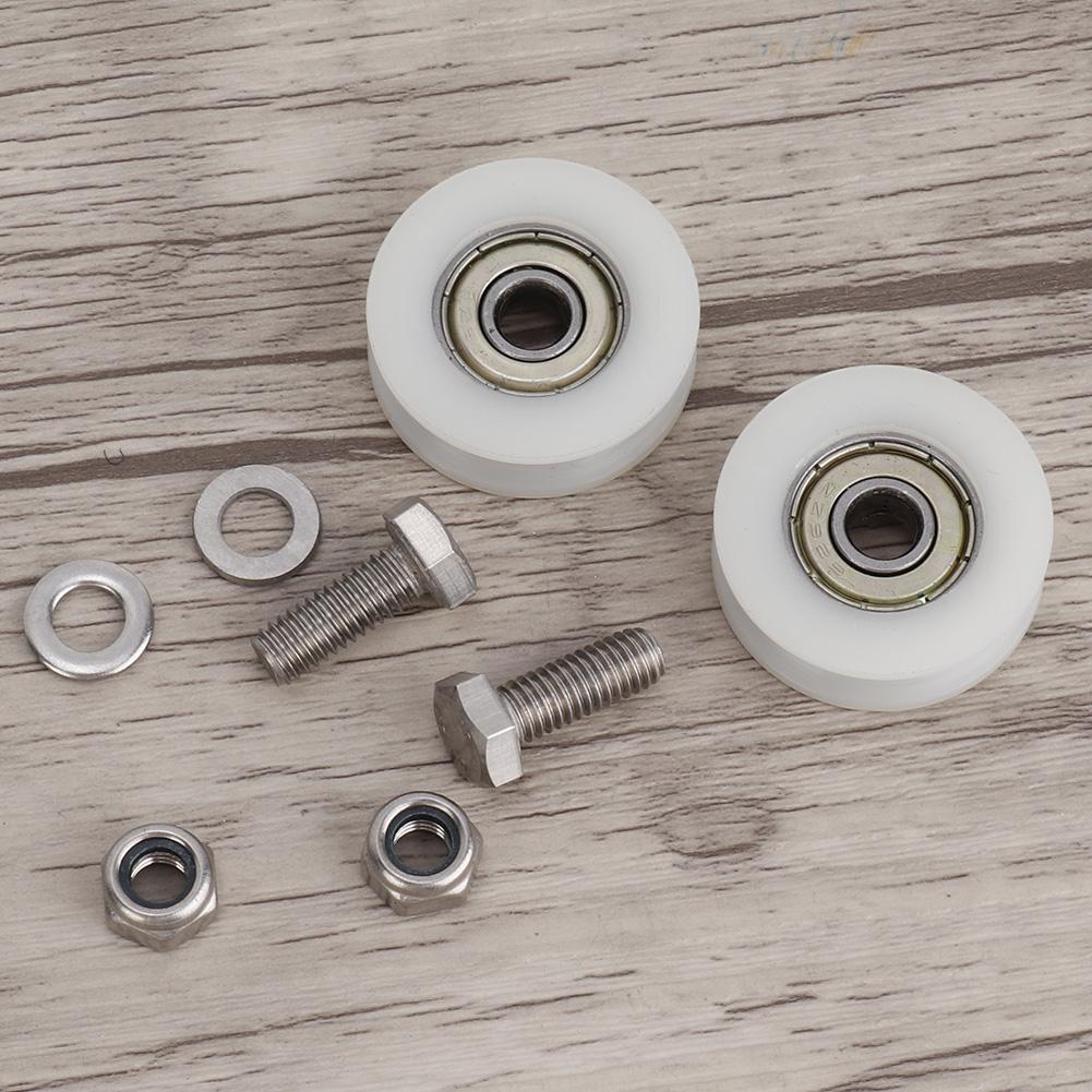 Garosa Greenhouse Door Wheels Replacement Kit,30mm Diameter Elite Greenhouse Door Wheels