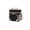 A001- Black, variant on Insulated Picnic Cooler Bag, Navy Picnic Tote Bag, Two Layer Dual Compartment Lunch Bag with Shoulder Strap, Waterproof Reusable Soft Cooler, 10X7X11 Inch Oxford Square Bag with