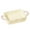 Beige, variant on Ceramic Double-Handled Tableware Rectangular Baking Pan Baked Rice Bowl Microwave Oven Salad Serving