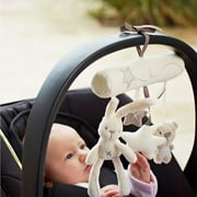 Baby Plush rabbit Toy Spiral Crib Stroller Car Seat Travel Hanging Toys