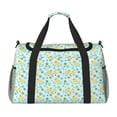 thumbnail image 1 of Disketp Duck Cartoon Bolsa de Viaje Tipo Duffle, Bolso de Mano para Fin de Semana para Mujer, Bolsa de Gimnasio Ligera para Hombre, Esencial para Viajes, 1 of 7