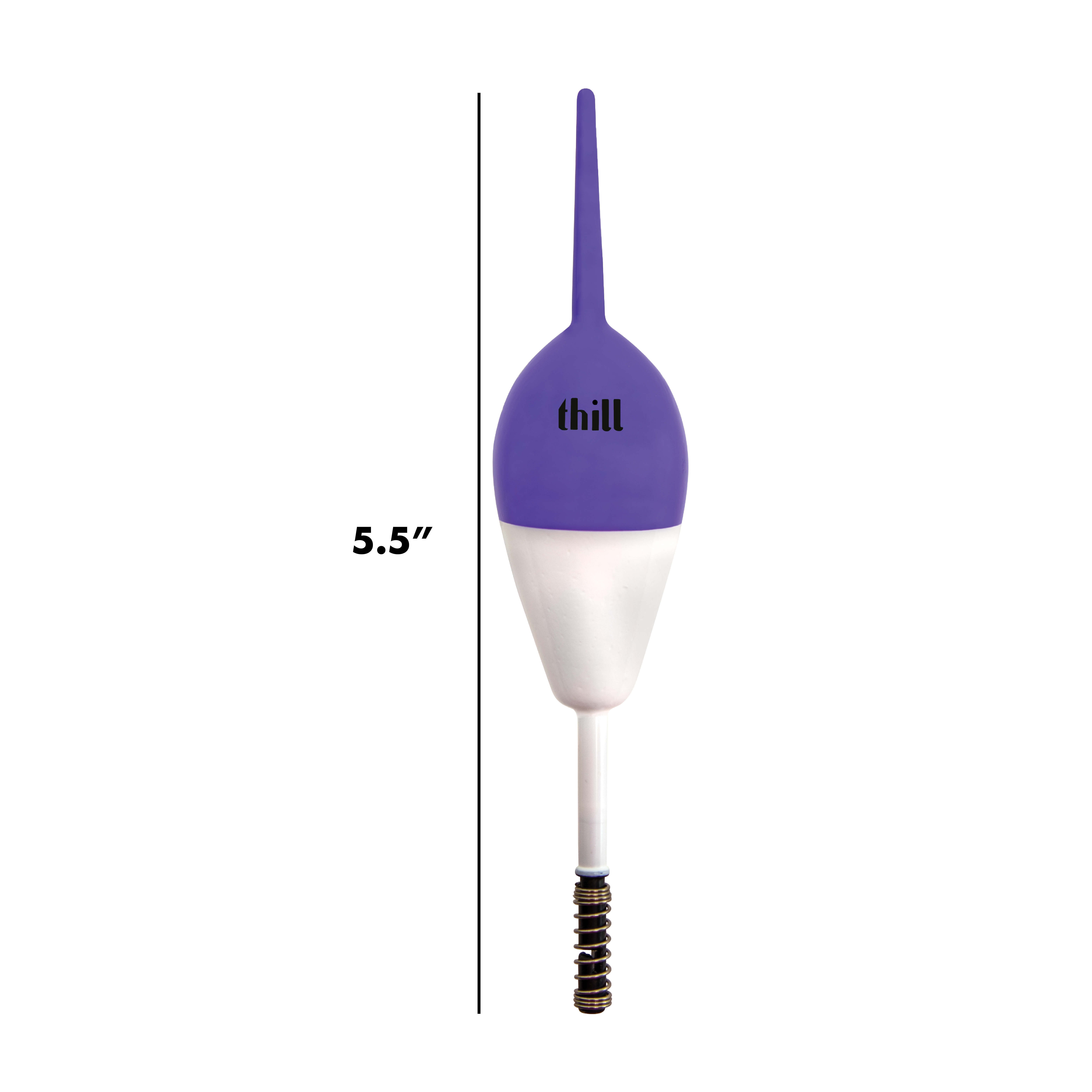 Thill America's Favorite Float 1 1/8" Oval 5 1/2" Spring Purple