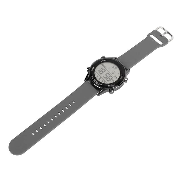 Digital Chronograph Watch, WR50M ABS Plastic Waterproof Luminous Large Screen Outdoor Sports Watch For Men