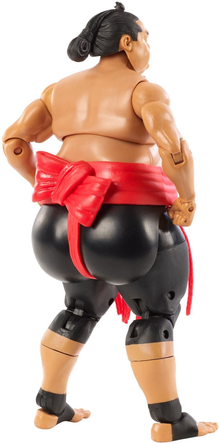 WWE – Collection Elite – Série Flashback – Figurine articulée – Yokozuna