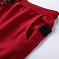 thumbnail image 3 of Vedolay Mens Sweatpants with Pockets Outdoor Straight Type Fitness Pants Casual Pants Trousers Red,2XL, 3 of 5