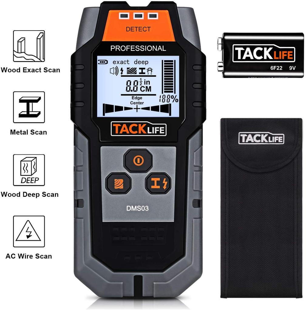 超特価SALE開催！ In 4 TACKLIFE 1 Stud Scanning Electronic Finding Center ピアス