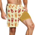 thumbnail image 4 of Men's Summer Casual Shorts with Functional Pockets and Inner Layer for Versatile Outdoor Wear Durable Construction for Daily Leisure Street Style and Travel, 4 of 5