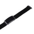 thumbnail image 2 of M Buder Smart Bracelet Fitness Tracker for Men Women, Screenless Nylon Wristband with Real-Time Temperature & Sleep Tracking, 1ATM Waterproof, Black (Length: 11.4 inches / 29 cm), 2 of 9