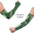 thumbnail image 4 of ALAZA Artistic Stripe Square UV Sun Protection Arm Sleeves UPF 50+ Compression Cooling Sleeve 1 Pair, 4 of 7