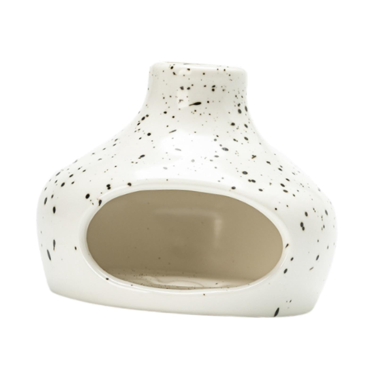 WLPZXP Ceramic Sage Holder Incense Burner Multipurpose Ornament Scent Wood Stand Smudge