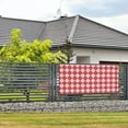 thumbnail image 3 of Lsque Red Plaid Daisy Pattern Party Banner, Festive Banner , Holiday Celebrations and Events for Carnival Birthday Party Festival Decorations-Small, 3 of 8