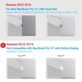 thumbnail image 4 of Funda IBENZER compatible con MacBook Pro 13 M2/M1 2024-2016, 4 of 9