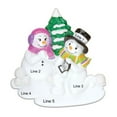 thumbnail image 4 of Personalized Engagement Gifts for Couples Ornament 2024 - Snowman Proposal Christmas Tree Ornament, 4 of 10