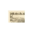 thumbnail image 4 of Historic Panoramic View - Vineland New Jersey - Bailey 1885 - Vintage Wall Art, 4 of 4