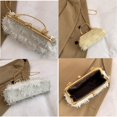 thumbnail image 5 of Bolso de noche tejido de diseñador de lujo GEEK para mujer, exquisito bolso de hombro para mujer, bolso de mano para uso diario, bolso de mano para banquete de boda., 5 of 5