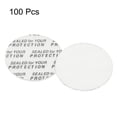 thumbnail image 3 of Unique Bargains 25mm PS Mousse Résistante Tamper Pression Sensible Joint Blanc Lot de 100, 3 of 6
