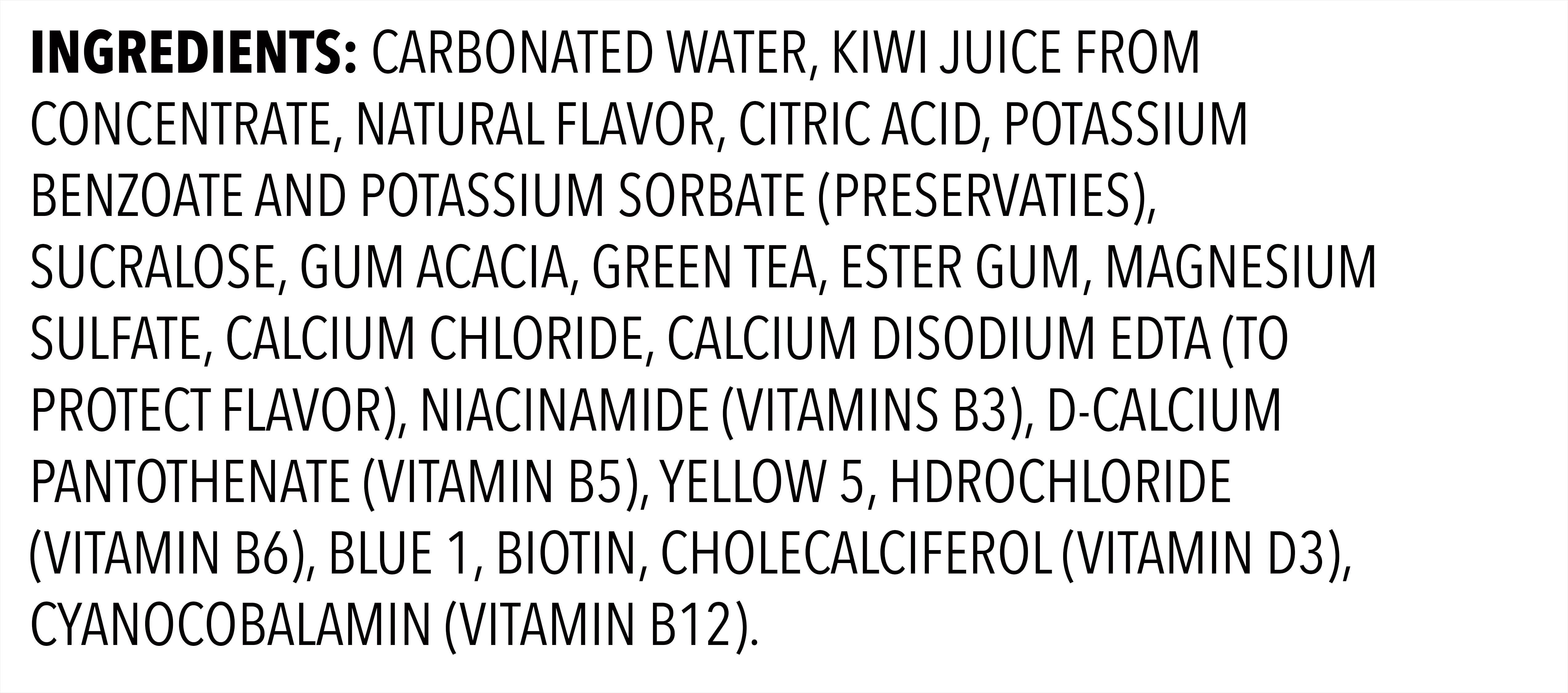 Polar Beverages Sparkling Frost Water, Strawberry Kiwi Liquids, 17 oz