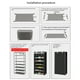 thumbnail image 4 of Gabinete para zapatos de 10 capas zapatero de metal con cubiertas para dormitorio de estudiantes en casa, 4 of 9